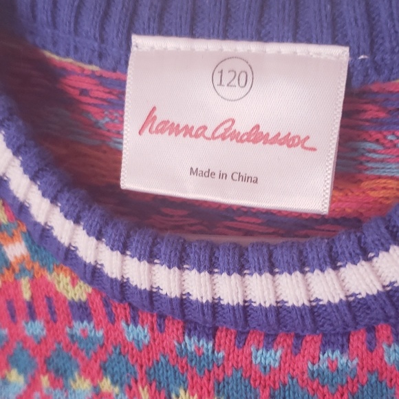 Hanna Andersson | Quarter Sleeve Sweater Dress - Picture 3 of 4